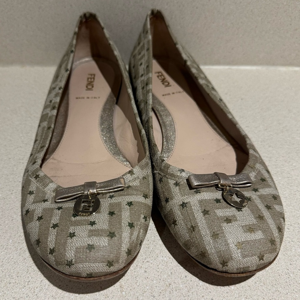 Authentic Fendi Ballerina Flats